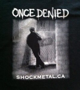 Shock's CD - Once Denied